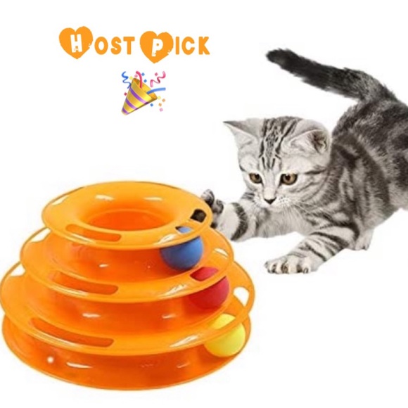 Dougez 3 Levels Pet Cat Toy - Picture 1 of 6